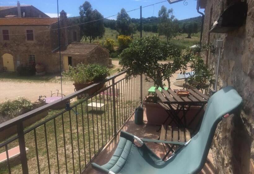 شقة غرفة نوم واحدة مزودة بشُرفة, Agriturismo La Valentina Nuova