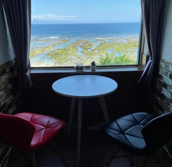 اتاق استاندارد با چشم‌انداز دریا, 海人生海景民宿cest La Vie