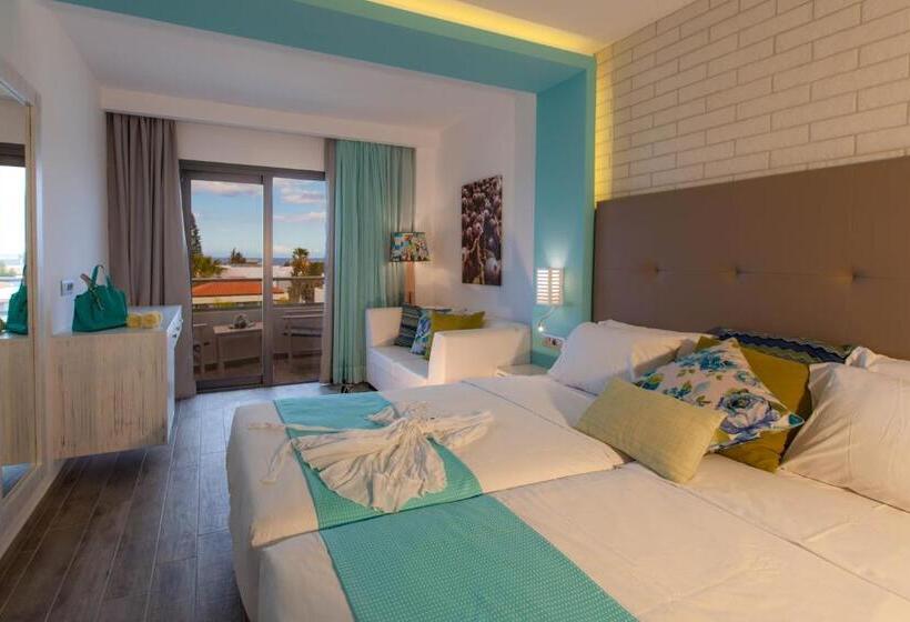 带海景标准四人间, Sentido Kyknos Beach Adults Only