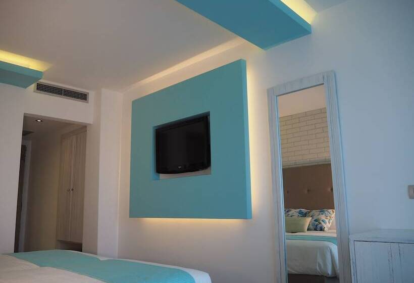 带海景标准四人间, Sentido Kyknos Beach Adults Only