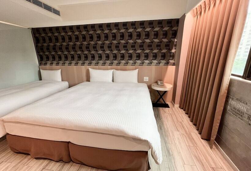 اتاق استاندارد سه نفره, Guide Hotel Taipei Fuxing North