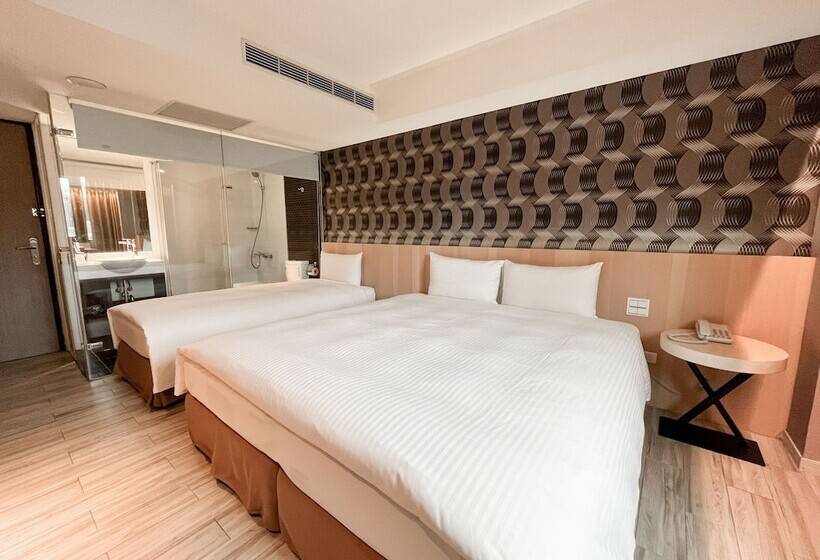 اتاق استاندارد سه نفره, Guide Hotel Taipei Fuxing North