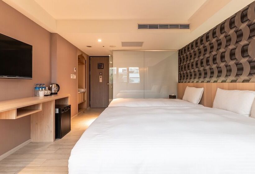 اتاق استاندارد سه نفره, Guide Hotel Taipei Fuxing North