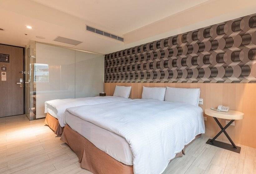 اتاق استاندارد سه نفره, Guide Hotel Taipei Fuxing North