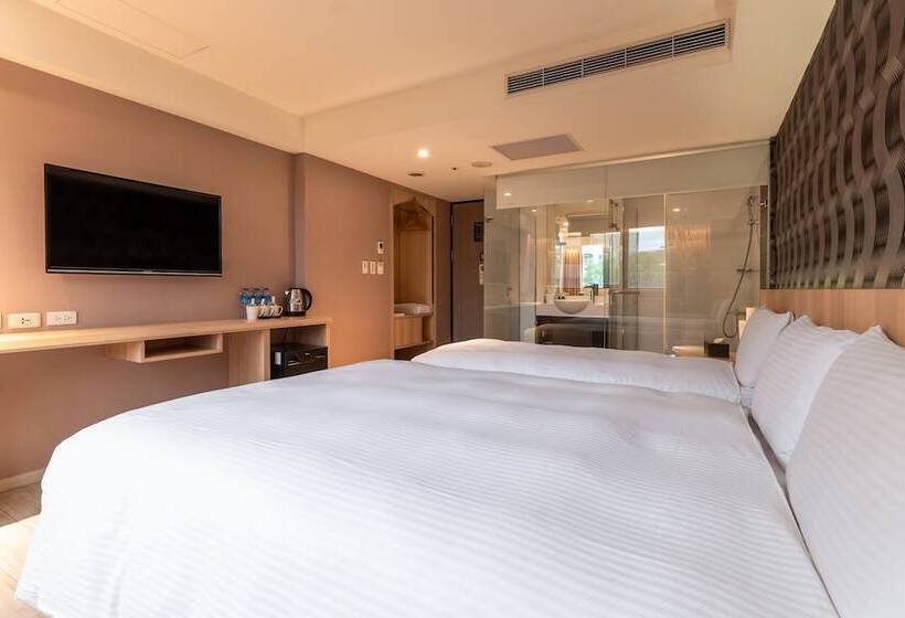 اتاق استاندارد سه نفره, Guide Hotel Taipei Fuxing North