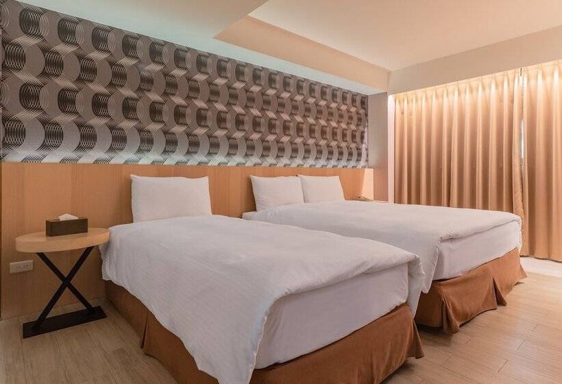اتاق استاندارد سه نفره, Guide Hotel Taipei Fuxing North