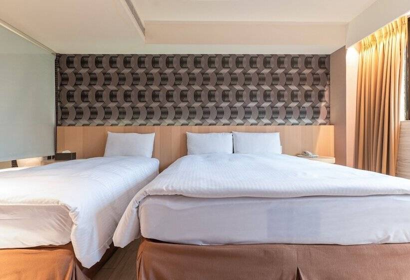 اتاق استاندارد سه نفره, Guide Hotel Taipei Fuxing North