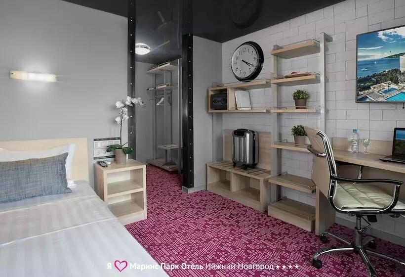 スーペリアシングルルーム, Marins Park Hotel Nizhny Novgorod