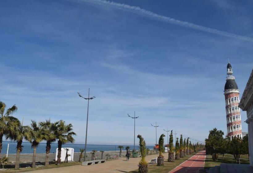 آپارتمان 1 خوابه با چشم‌انداز دریا, Orbi Sea Towers Batumi Resort