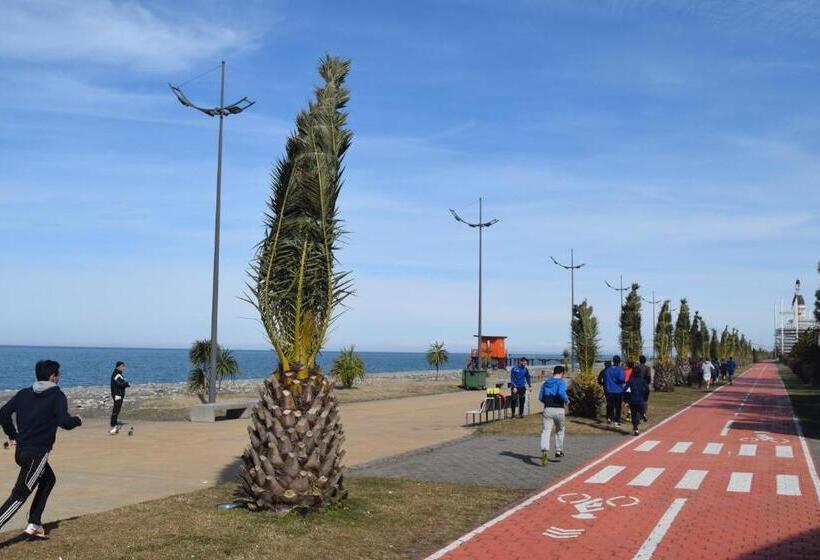 آپارتمان 1 خوابه با چشم‌انداز دریا, Orbi Sea Towers Batumi Resort