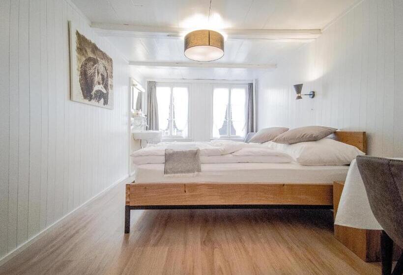 חדר סטנדרט חדר אמבטיה משותף, Bären Guttannen