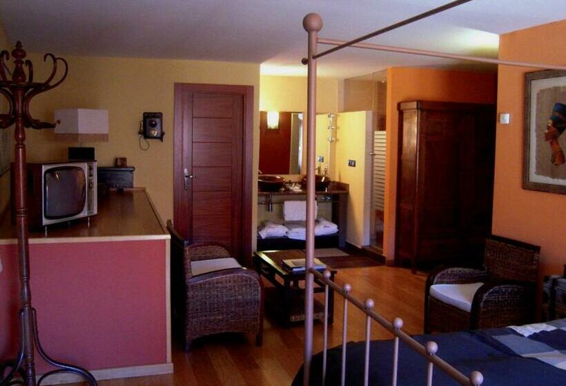 스탠다드 룸 킹사이즈 침대, Posada Real La Vieja Chimenea Spa