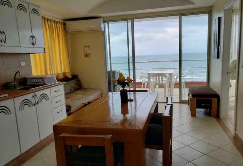 شقة غرفة واحدة مطلة على البحر, Arco Iris Atacames