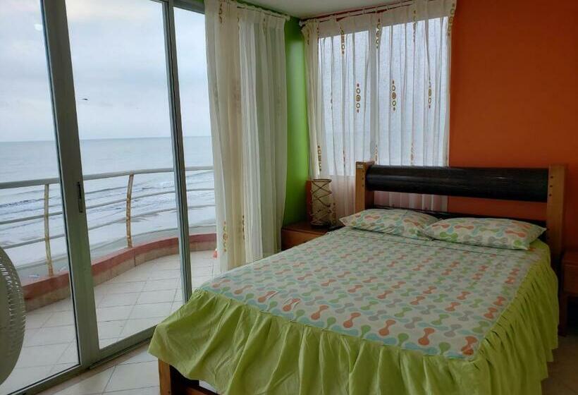 شقة غرفة واحدة مطلة على البحر, Arco Iris Atacames