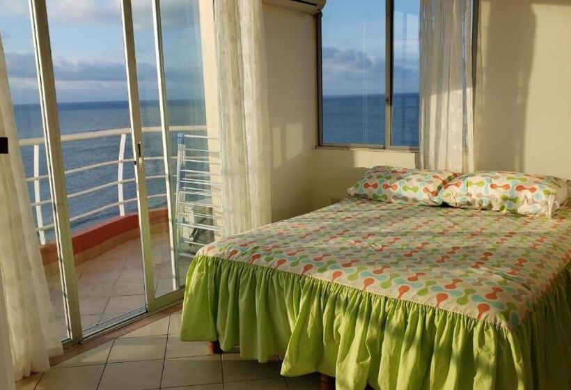 شقة غرفة واحدة مزودة بتراس, Arco Iris Atacames