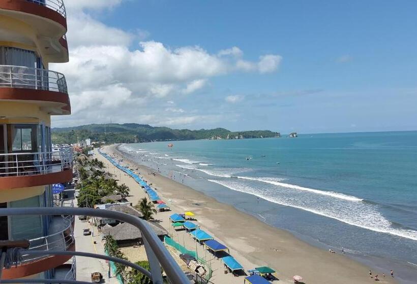 شقة غرفة واحدة مطلة على البحر, Arco Iris Atacames