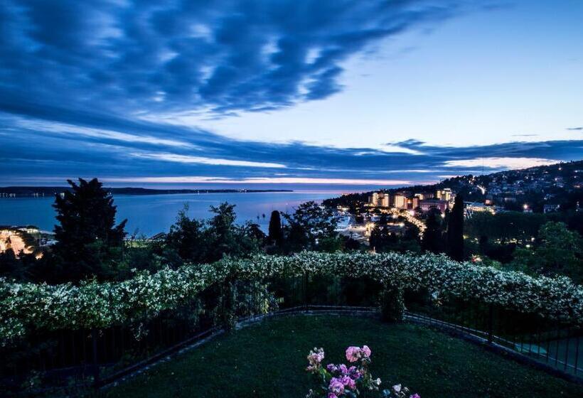 آپارتمان 1 خوابه با چشمانداز دریا, Villa Bellevue Portoroz Portorose