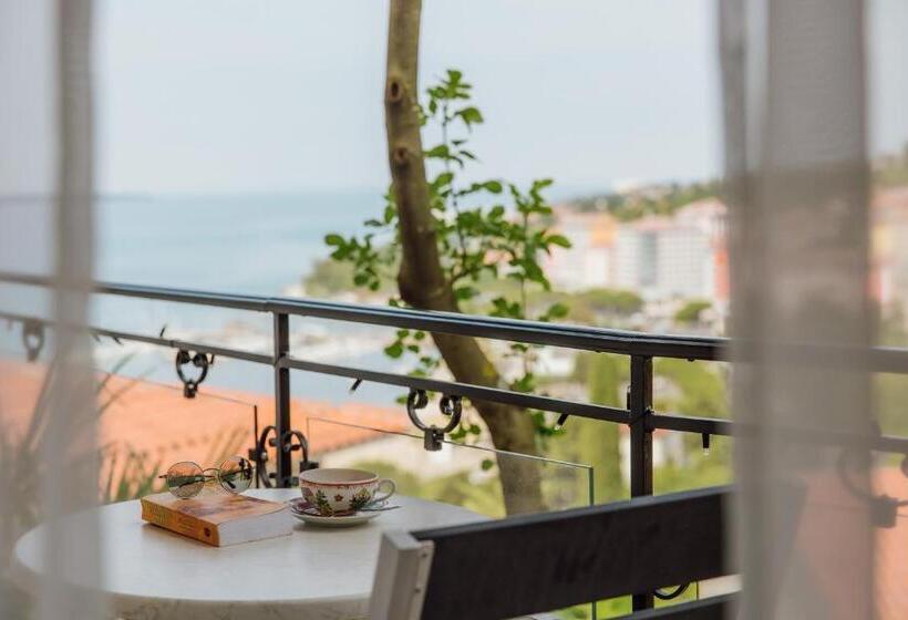اتاق سوپریور با چشمانداز دریا و بالکن, Villa Bellevue Portoroz Portorose