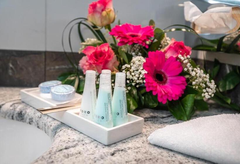 اتاق سه نفره سوپریور با چشمانداز دریا, Villa Bellevue Portoroz Portorose