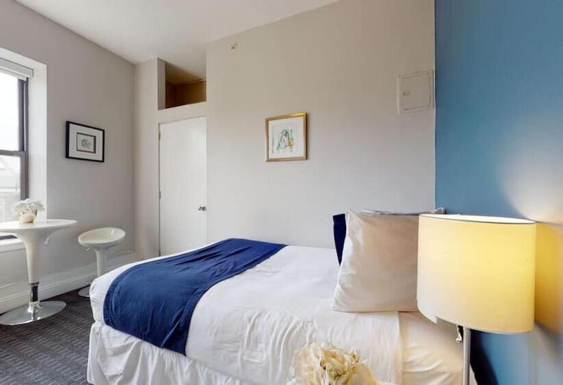 חדר סטודיו סטנדרד, Stylish Downtown Studio In The Boston, C.ave #34