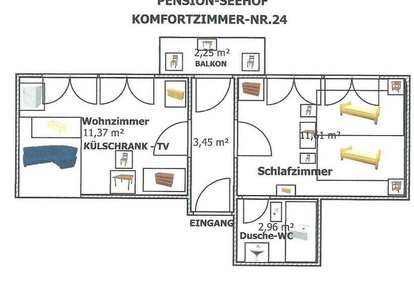 주니어 스위트, Ferienanlage Seehof