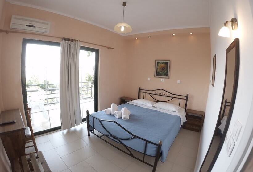 Апартаменты 2 Спальни Вид на Море, Corfu Andromaches Holiday Apartments