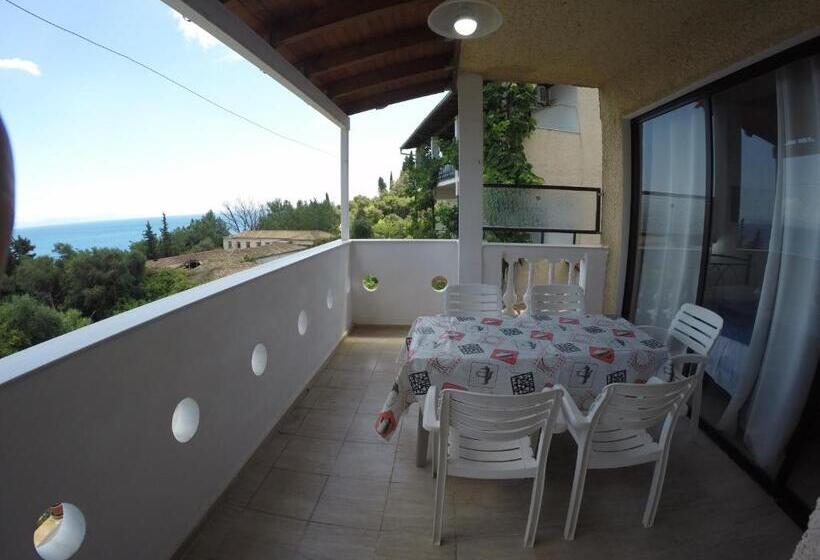 Апартаменты 2 Спальни Вид на Море, Corfu Andromaches Holiday Apartments