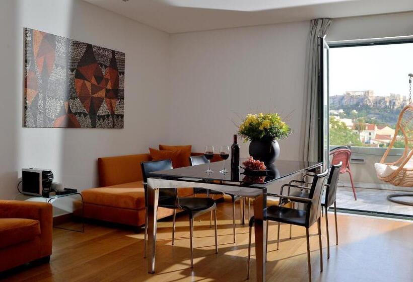 جناح تنفيذي مع إطلالات, Athenaeum Eridanus Luxury