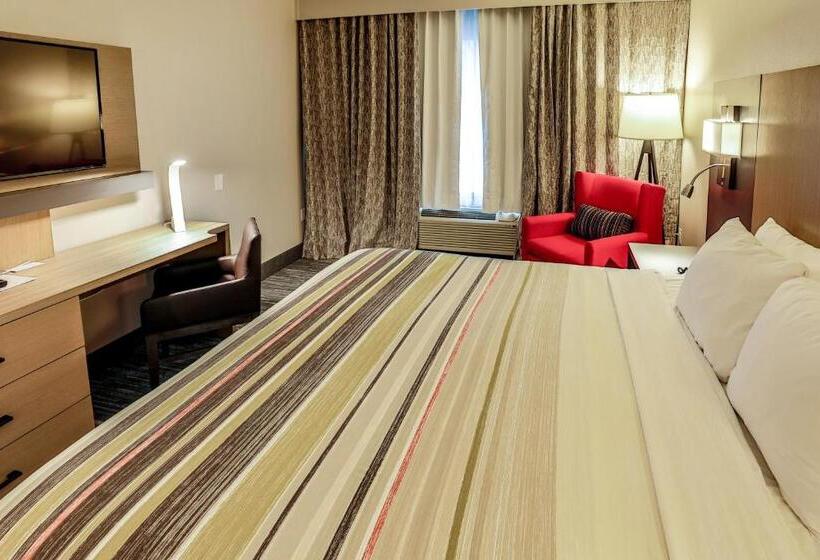 장애인을 위한 킹사이즈 침대 스탠다드 룸, Country Inn & Suites By Radisson, Nashville Airport, Tn