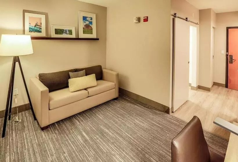 Deluxe Suite King Bed, Country Inn & Suites By Radisson, Nashville Airport, Tn