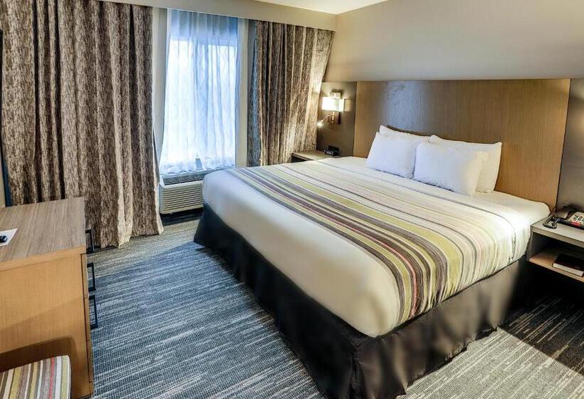디럭스 스위트 킹 침대, Country Inn & Suites By Radisson, Nashville Airport, Tn