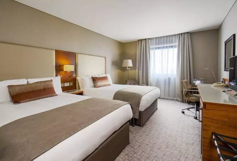 ２ダブルベッドのスタンダードルーム, Crowne Plaza London   Docklands, An Ihg
