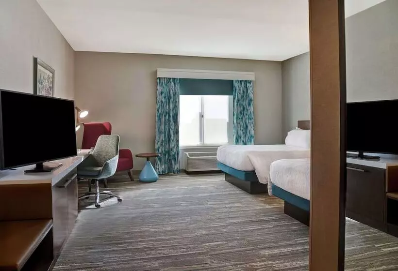 ２ダブルベッドのスタンダードルーム, Hilton Garden Inn Kansas City