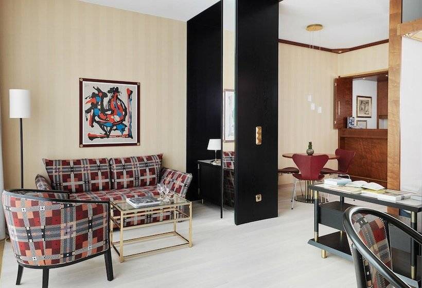 带1个卧室的豪华公寓, Living Hotel Kanzler