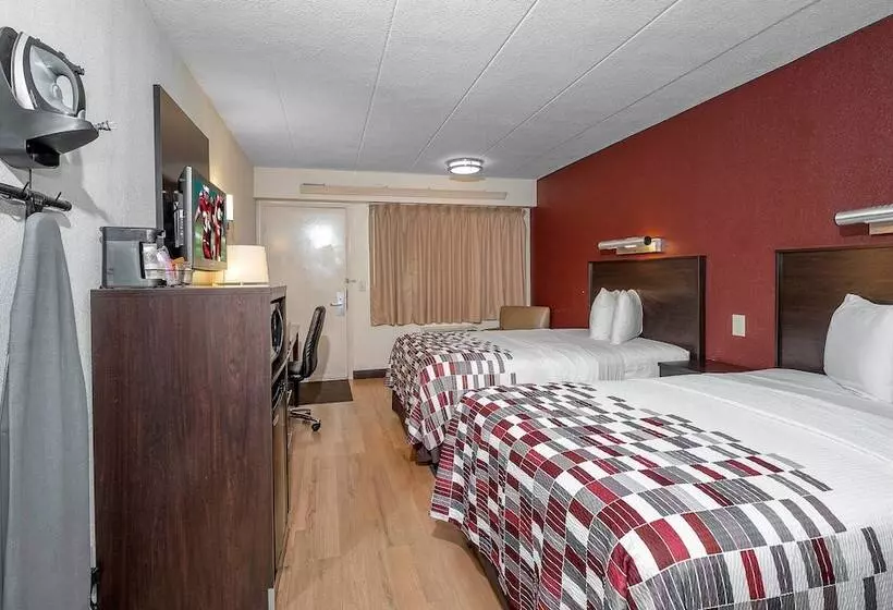 ２ダブルベッドのスタンダードルーム, Red Roof Inn Mt Laurel