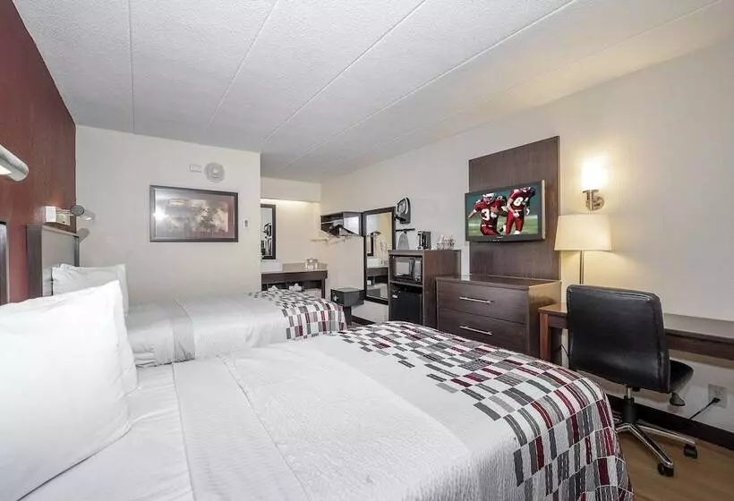 ２ダブルベッドのスタンダードルーム, Red Roof Inn Mt Laurel
