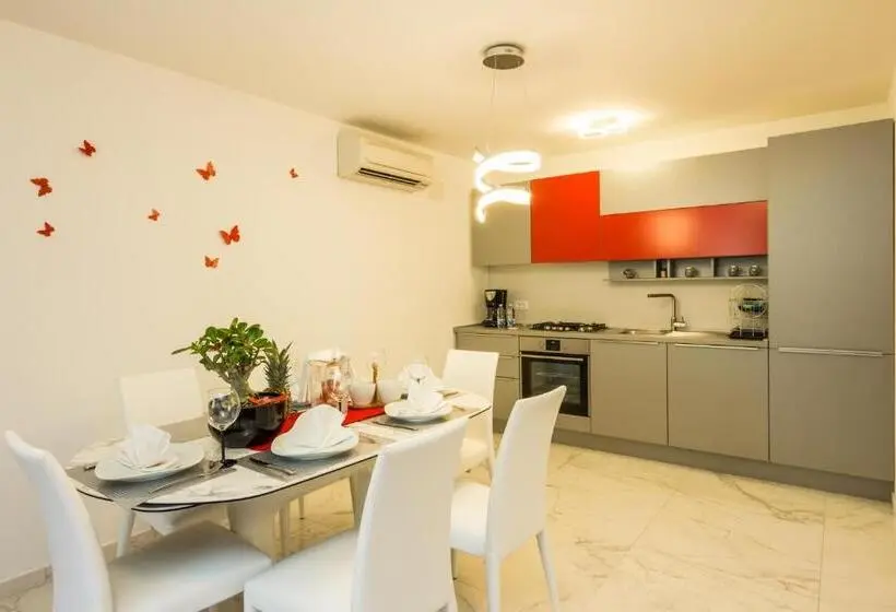 １ベッドルームのデラックスアパートメント, Aparthotel Gimi