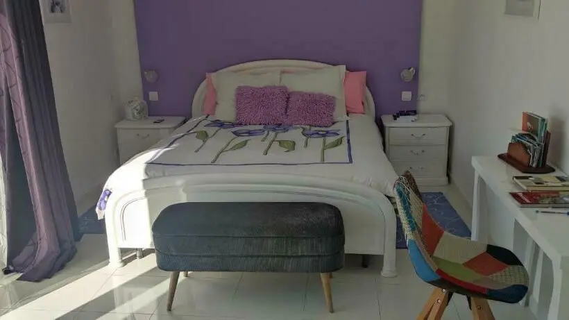 テラス付きスタンダードルーム, Chambres D Hôtes Les Iris