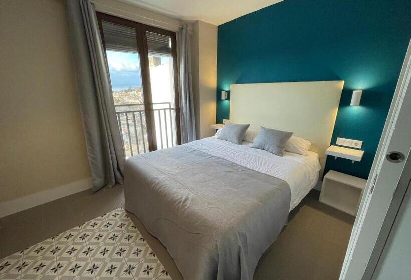 带城市景观的标准间, Casa Paseo Del Sauce