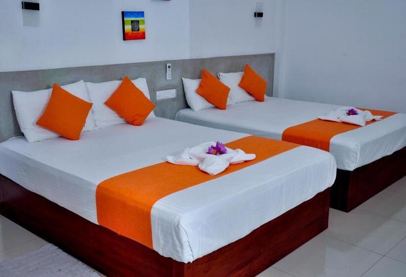 غرفة عائلية مطلّة علي الحديقة, Super King Star Holiday Resort