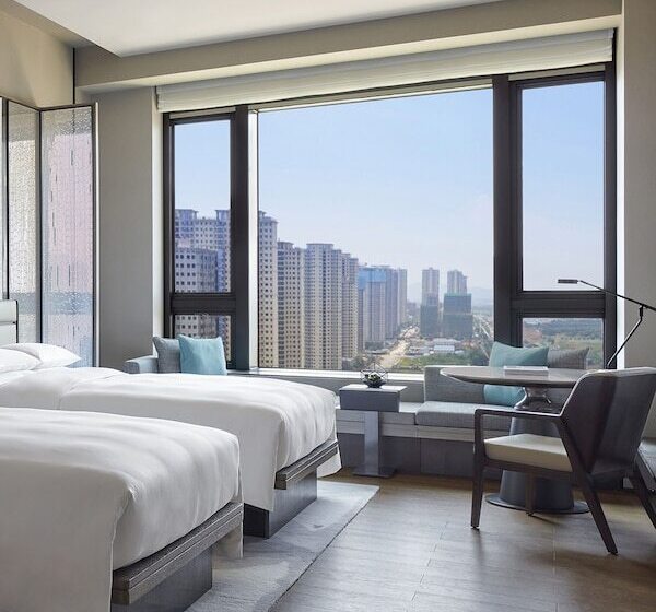 이그제큐티브 룸, Wuhan Marriott Hotel Optics Valley