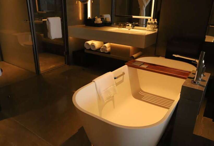 2ダブルベッドのスタンダードルーム, Wuhan Marriott Hotel Optics Valley