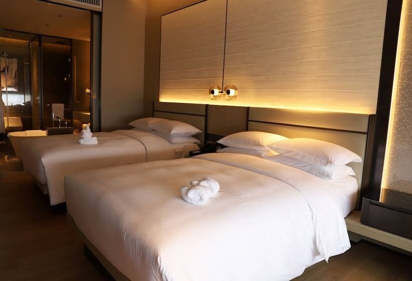 2ダブルベッドのスタンダードルーム, Wuhan Marriott Hotel Optics Valley