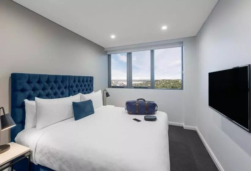 デラックススイートの３ベッドルーム, Meriton Suites Bondi Junction