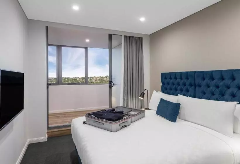 デラックススイートの３ベッドルーム, Meriton Suites Bondi Junction