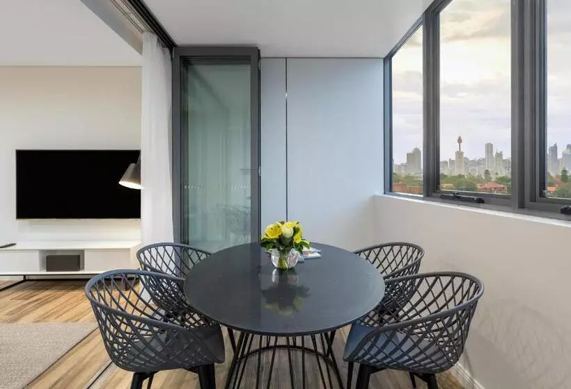 デラックススイートの３ベッドルーム, Meriton Suites Bondi Junction