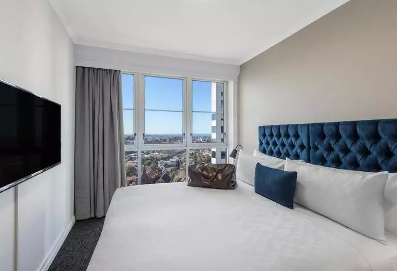 デラックススイートの３ベッドルーム, Meriton Suites Bondi Junction
