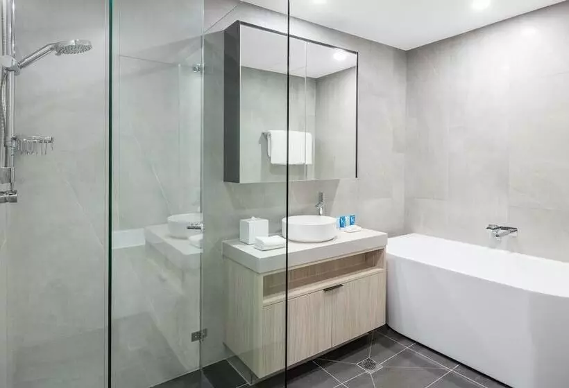 デラックススイートの３ベッドルーム, Meriton Suites Bondi Junction