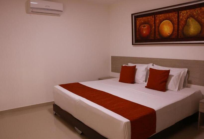 4인용 스탠다드 룸, Aparta Suites La Flora