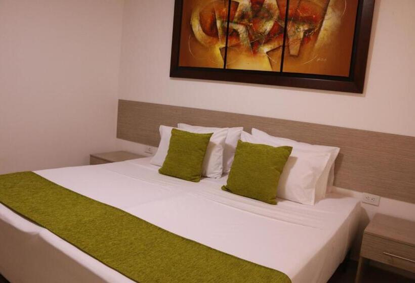 4인용 스탠다드 룸, Aparta Suites La Flora